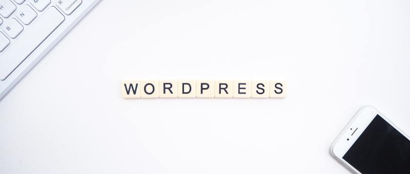 wordpress on desk