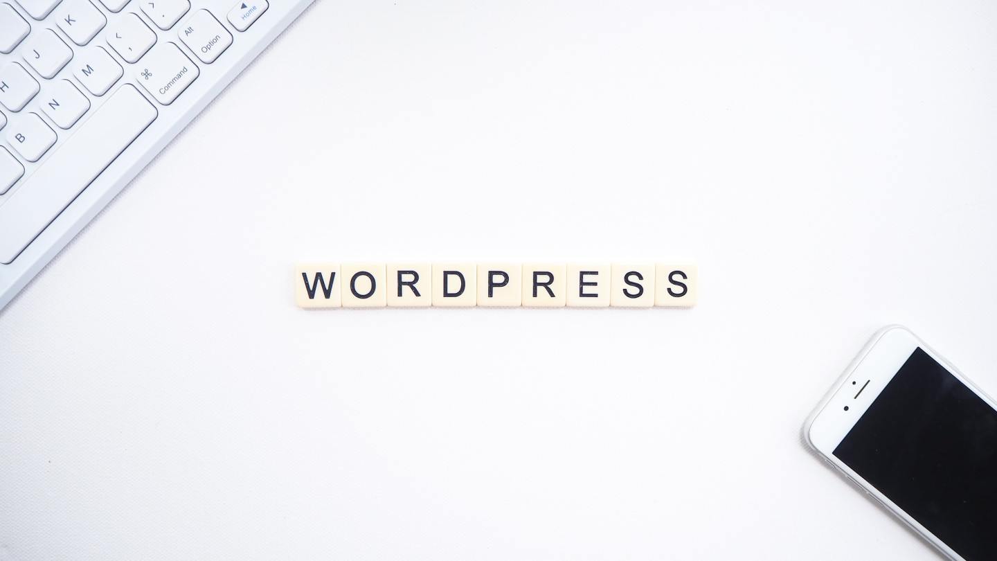 wordpress on desk